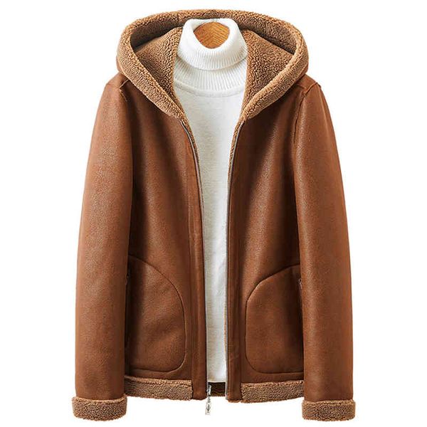 

winter thick warm parka et men reversible wool coat hooded windbreaker fce parkas plus size 8xl, Black;brown