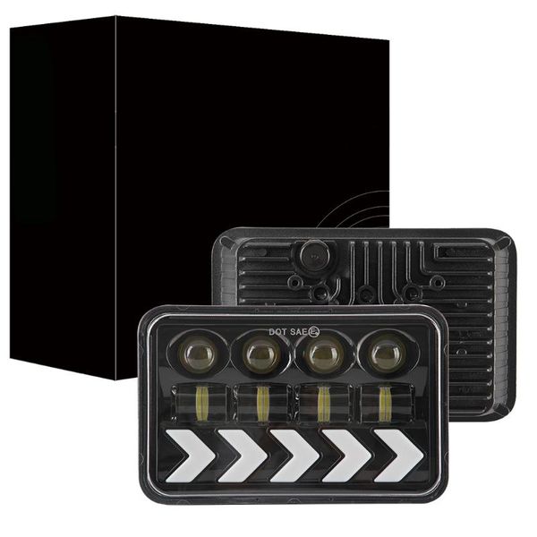 

car headlights 2pcs 5 inches auto working light off-road vehicle led lamp accessory