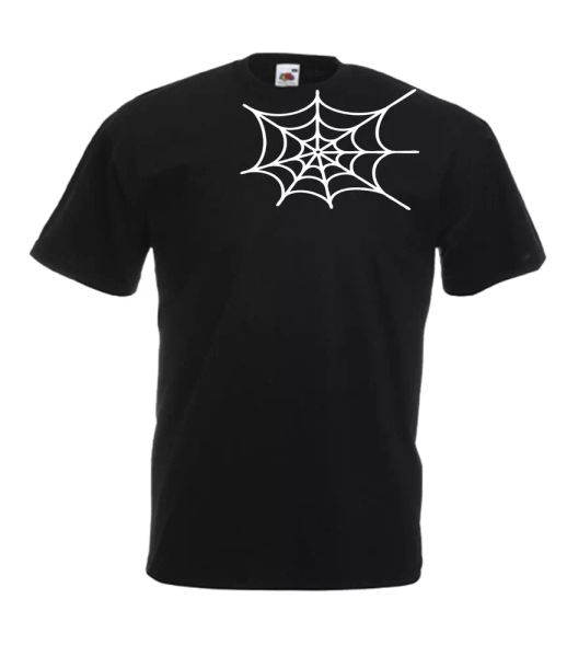 

spiders web xmas gift idea mens women t shirts multi-color s-2xl, White;black