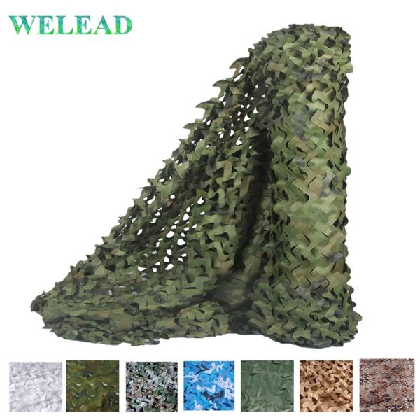 

1.5mx10m simple beach tent pergola sun shelter woodland net camouflage netting awning for car cover camping tarp tents and shelters