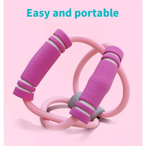 

resistance bands 8 word rally fitness chest expander yoga ladies open shoulder pull rope tpe muscle training tubing tension