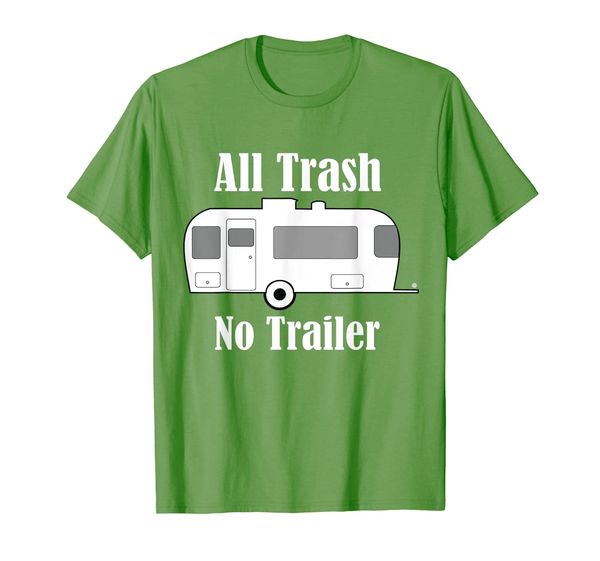 

All Trash No Trailer Cracker Southern Nation Redneck Country T-Shirt, Mainly pictures