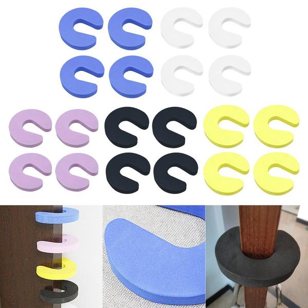 

door catches & closers pack of 4 ser finger pinch guard children infant doorslock