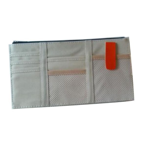 

car organizer 3 color sun visor storage point pocket documents bag pouch card holder namecard pen