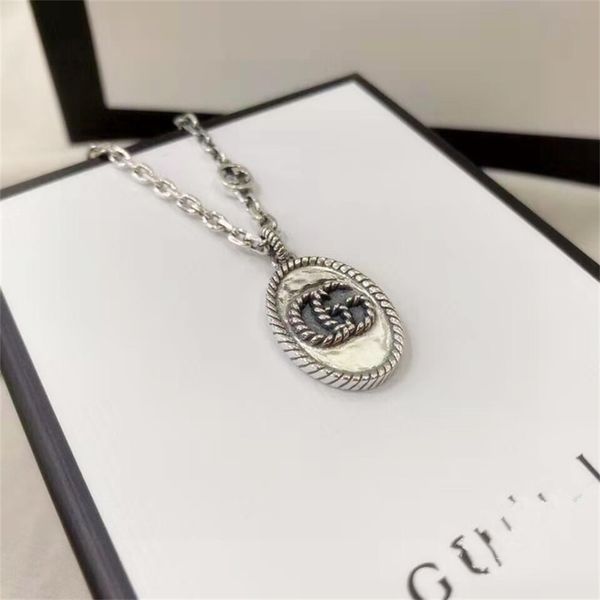 

s925 silver twist disc clasp necklace for lovers exclusive design jewel