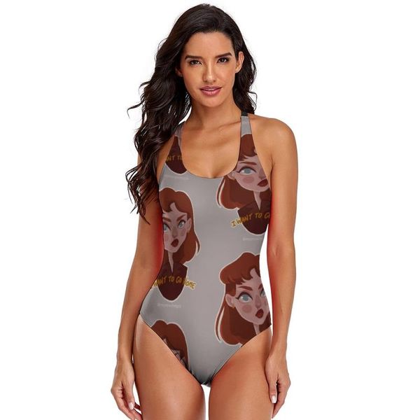 

one-piece suits x files swimsuit stylish beach swimwear young 1-piece bathing suit