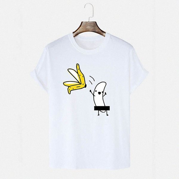 

men's t shirt shirt stamping graphic prints banana plus size round neck daily vacation print short sleeve basic casual white black pin