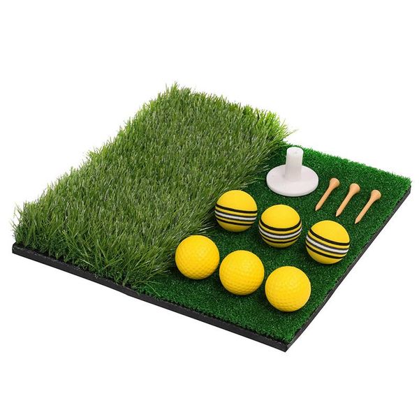

carpets golf two-color mini mats swing cutting practice trainer k888