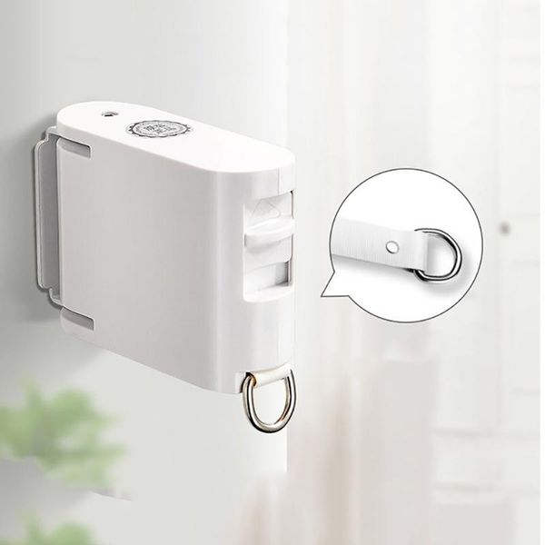 

bath accessory set indoor invisible clothesline with hanger retractable rope dryer rack balcony clothes line bathroom accessories