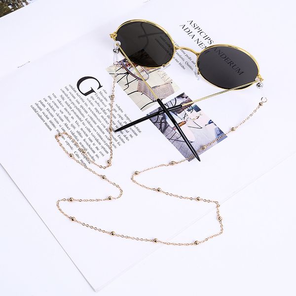 

2020 new chain glasses portable anti drop outdoor travel sunglasses fashion personalized sunglasses delivery