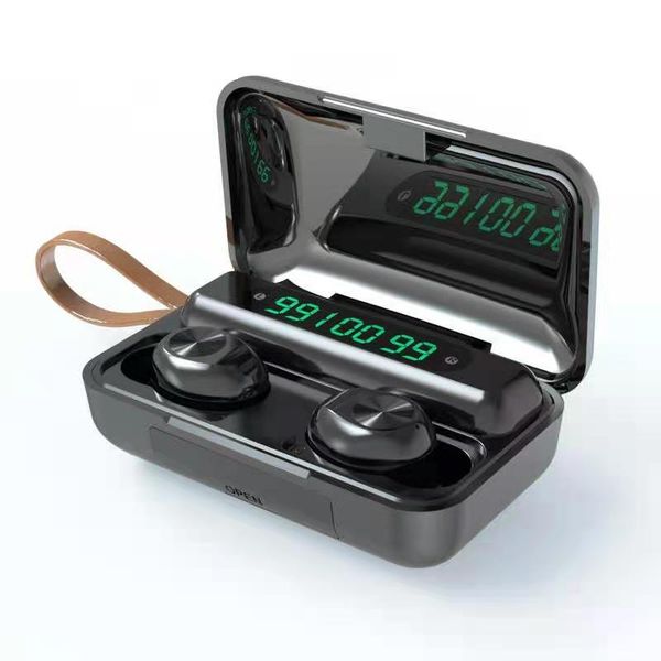 

f9-5c bluetooth handset headset display digital touch wireless tws5.0 binaural 005