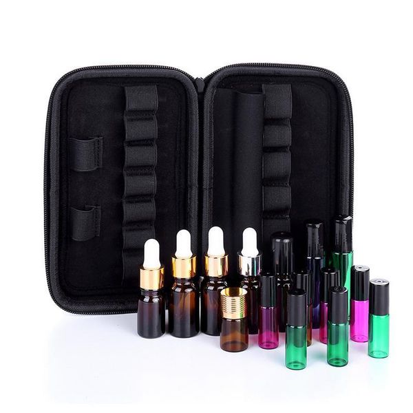 

storage bags 5ml 10ml essential oil bag eva hard shell shockproof portable bottle