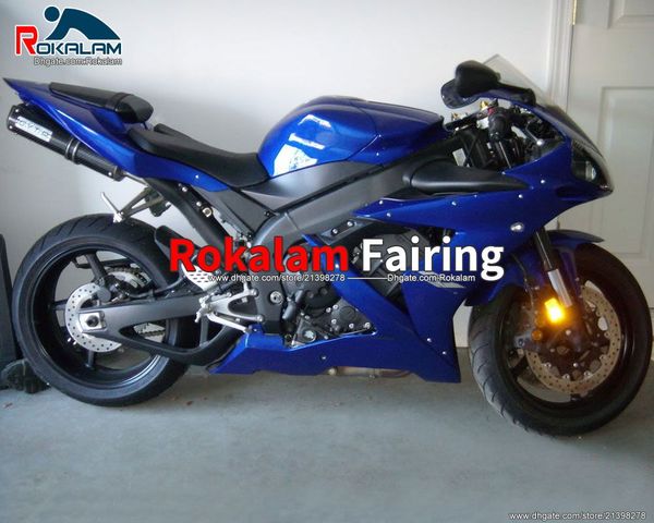 

for yamaha yzf r1 yzf-r1 2004 2005 2006 fairings blue yzf1000r1 yzf 1000 r1 04-06 motorbike bodyworks (injection molding)