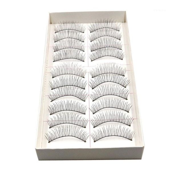 

pairs of korean fake eyelashes long thick soft hand-made eyelash makeup extension1