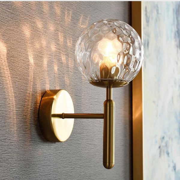 

wall lamp loft aplique luz pared crystal corridor bedside aisle lights for home bedroom