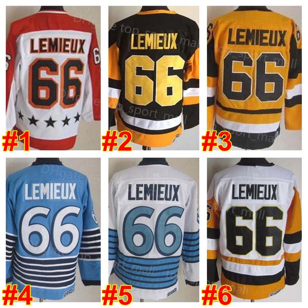 Vintage Retro Hockey 68 Jaromir Jagr Jersey 35 Tom Barrasso Coffey Bryan Trottier Joe Mullen Mark Reci Larry Murphy 87 Sidney 71 Evgeni