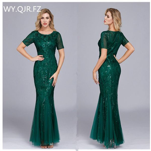 

bridesmaid dress hjq-121#bridesmaid dresses long trumpet mermaid champagne wine red green wedding party prom wholesale homecoming girls, White;pink