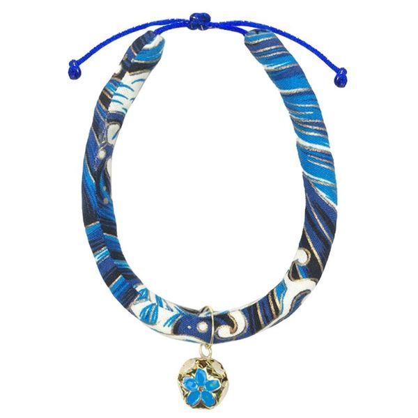

cat collars & leads cute kitten necklace with pendant adjustable stars pattern cats supplies pet products