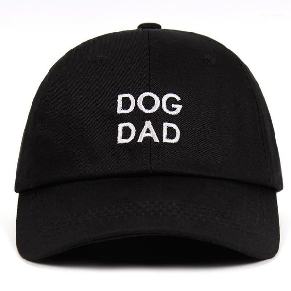 Ball Caps Hund Papa 100 % Baumwolle Hut bestickt Snapback Hüte individuell handgefertigt Muttertag schwangere Mutter Unisex Baseball Cap1