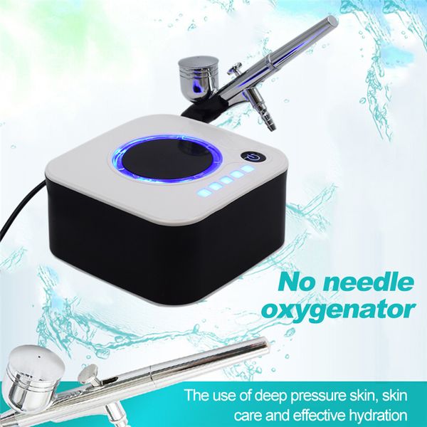 Máquina injetora de oxigênio nano spray de alta pressão, hidratação de beleza, anti-rugas, acne, limpador facial, cuidados com a pele, casa, spa, vaporizador facial