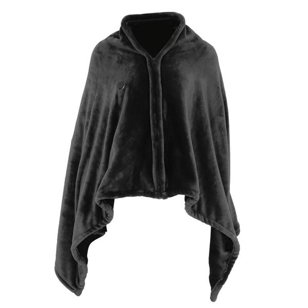 

carpets 1pc winter durable usb electric heating blanket cushion heated (grey)