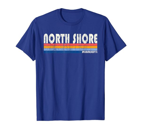 

Vintage 70s 80s Style North Shore MN T-Shirt, Mainly pictures
