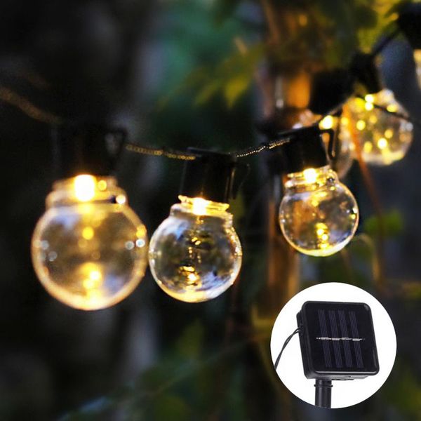 

ball bulb led string light chain globe lights solar/usb eu/us power plug garden wedding party decoration strings
