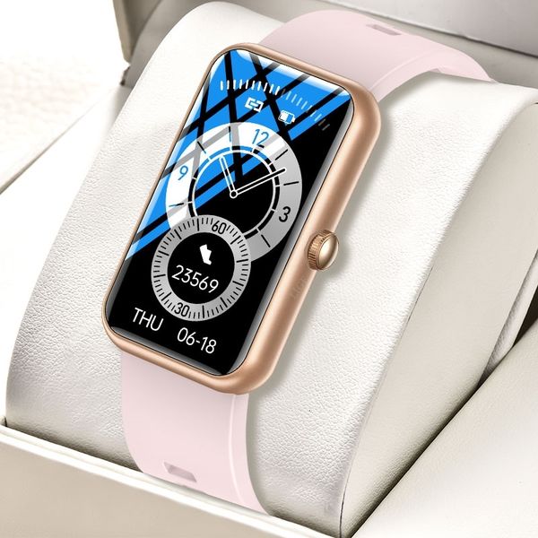 

full touch women smart watch for huawei sport fitness ladies bracelet blood pressure heart rate ip68 waterproof watch