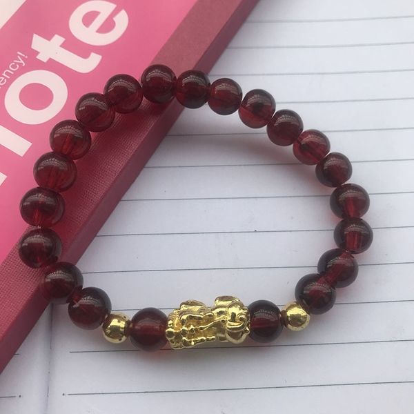 

imitation agate stone activity site online shop small gift gold bracelet, Black