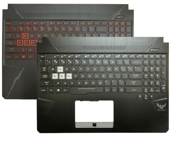 

lapto/notebook us backlight keyboard shell cover case for asus tuf gaming fx86 fx86s fx86f fx86fm fx95g fx505 fx505g lapreplacement keyb