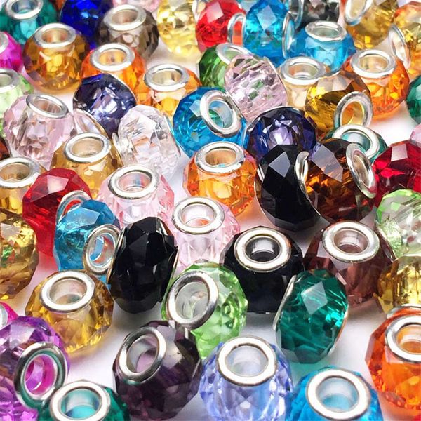 

shiny big hole glass charm beads fit european snake bracelet diy jewelry making jewelry accessory wholesale price, Bronze;silver