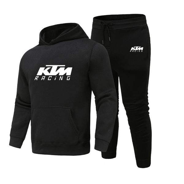 

suit men's sports leisure fashion fleece sweater hoodie, Black