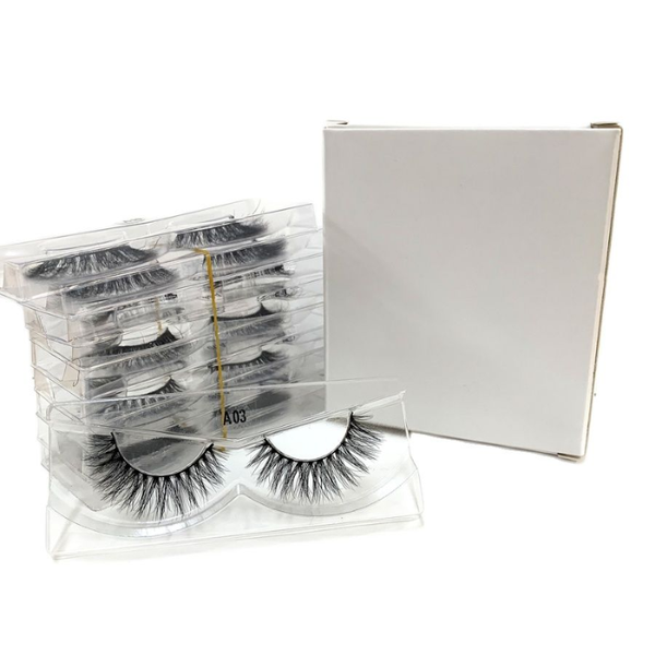 

natural eyelashes 3d mink lashes 100% cruelty false dramatic reusable fake makeup