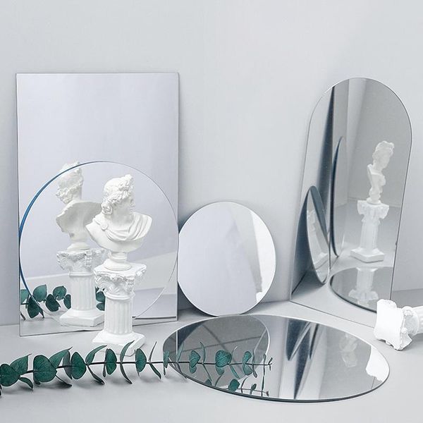

mirrors decorative mirror irregular exquisite makeup for bedroom deskornaments home decor beauty supplies