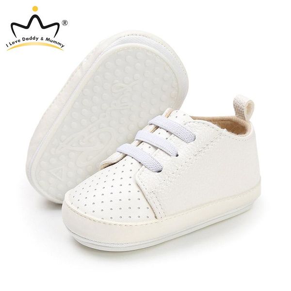 

soft pu leather baby shoes sneakers non-slip sole infant toddler for boy girl first walkers