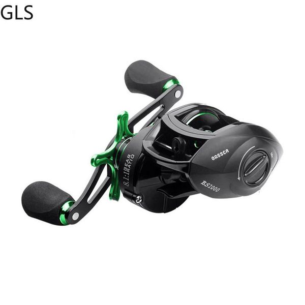 

baitcasting reel 8.1:1gear ratio high speed fishing 8kg max drag casting coil reels