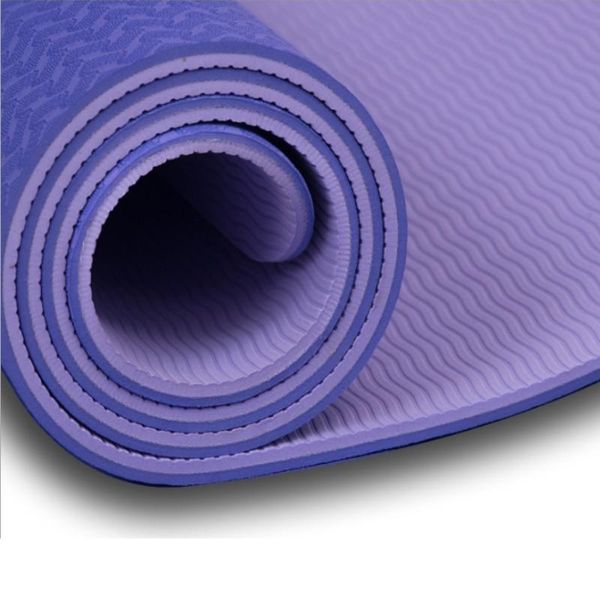 

yoga mats 6mm tpe non-slip for fitness tasteless pilates mat gym exercise pad environmental beginne