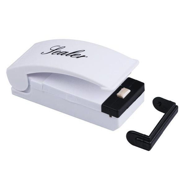 

bag clips portable mini snack plastic sealing machine household hand pressure heat food packaging