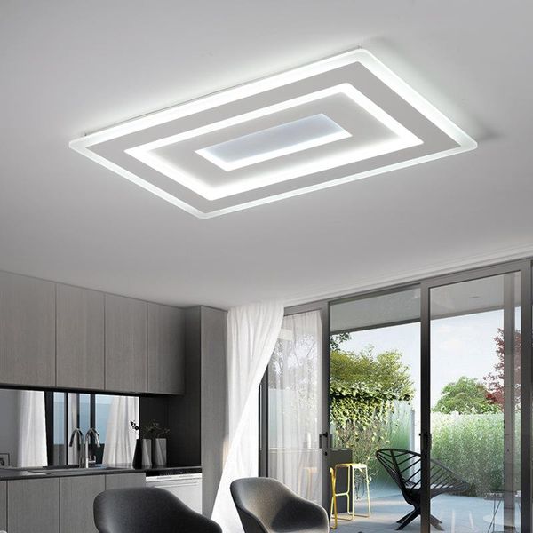 

ceiling lights modern led acrylic kitchen indoor lighting lamp for dining room living de techo luminaire