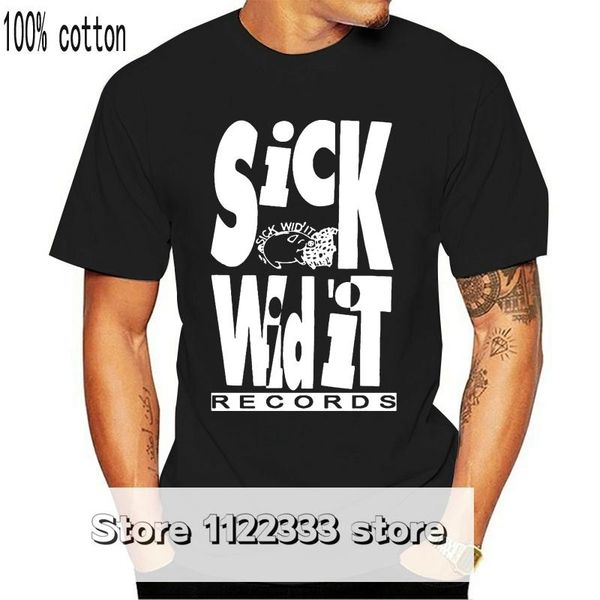 

men's t-shirts rare vintage e-40 the mail main sick outta wid it t shirt, White;black