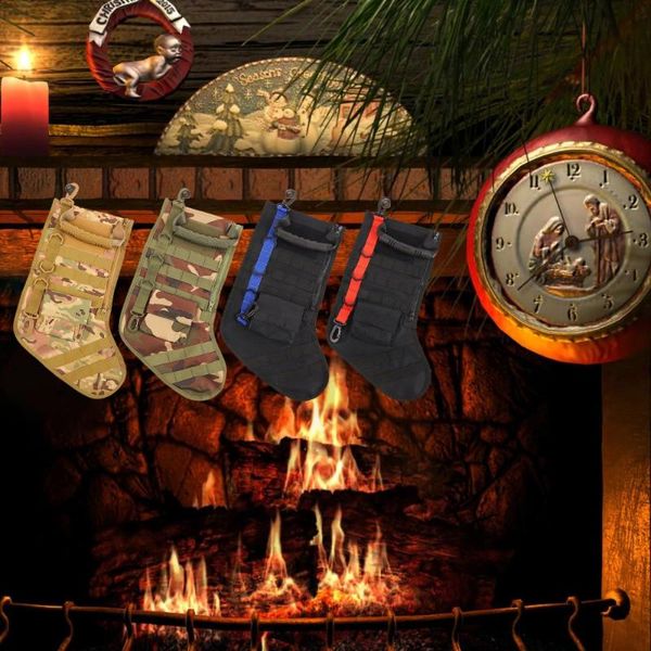 

outdoor bags 2022 tactical christmas stocking bag camping hiking hunting fishing storage holders pouch combat gift