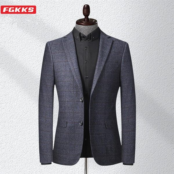 

brand men solid color blazers men's business casual suit british style male slim fit jacquard jacket suits &, White;black