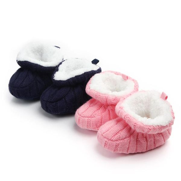 

first walkers baby winter shoes for borns infant soft soled footwear toddler keep warm babies
