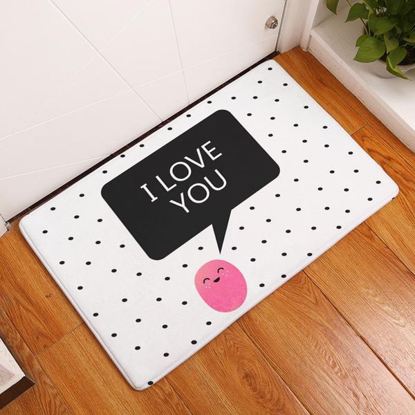 

dot letters door/kitchen mat living room pink yellow bedroom area rug carpets