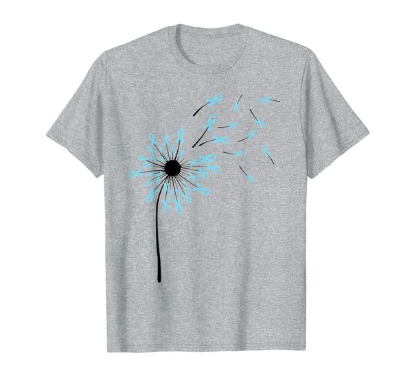 

prostate cancer awareness dandelion shirt men women, White;black