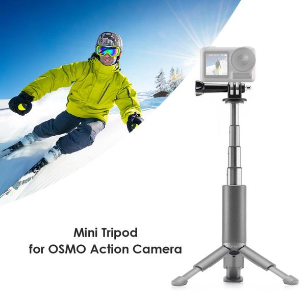 

mini handle deskmonopod expansion rod tripod for dji osmo action camera sports accessaries supplies parts tripods