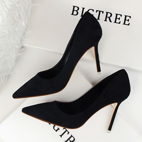 

516-1 paris women dress shoes red bottom high heeled luxurys designers shoe 9cm micro seded heels buckle black golden gold bottoms party wed