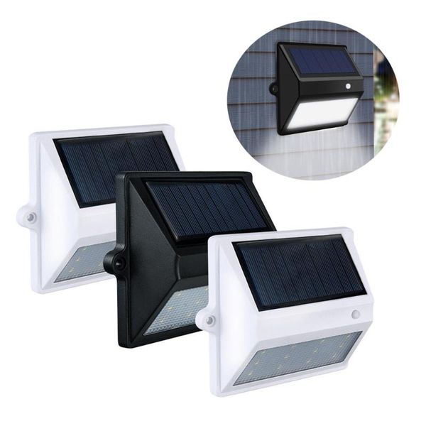 

solar lamps power garden light 12 led outdoor yard wall lamp ip65 waterproof motion sensor night security fence pathway