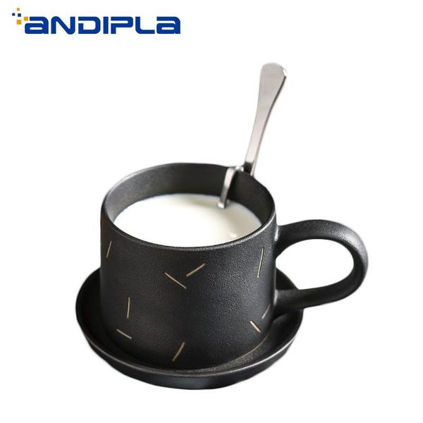 

mugs 200ml vintage japanese style coffee mug handmade ceramic coarse pottery water cup office master drinkware breakfast milk