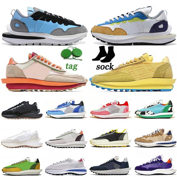 

dark iris black nylon vaporwaffle mens women running shoes sesame royal fuchsia white ldv waffle tour yellow villain red bright citron sport, White;red